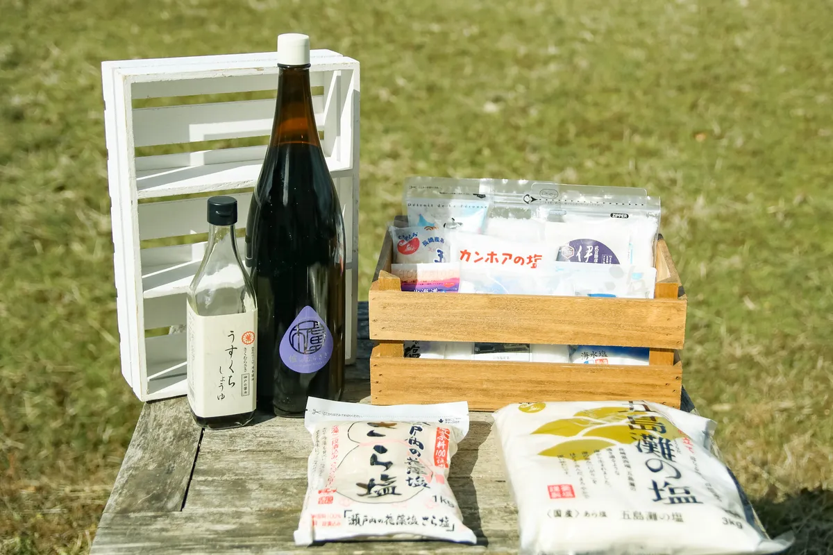 [Gourmet Experience Report] I participated in an "Easy Koji Experience Using a 130-Year-Old Kobe Soy Sauce and Carefully Selected World Salts"!