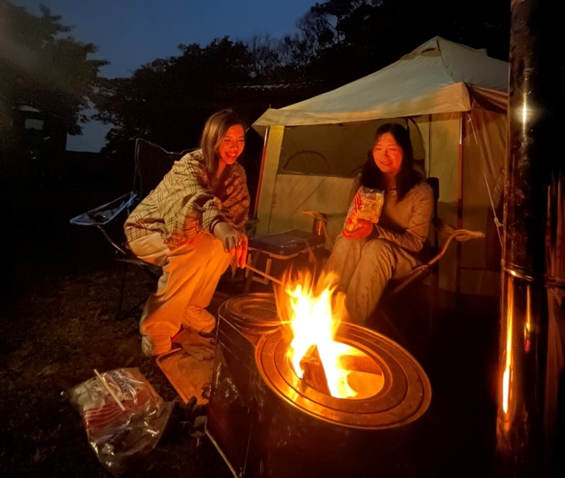 【北部】海も山も欲張りキャンプ⛺
～穴場ビーチと絶景な山を満喫～
＜キャンプ道具込み＞ / 焚火を囲んでマシュマロ🔥
夜は満点の星空を眺めよう🌟
