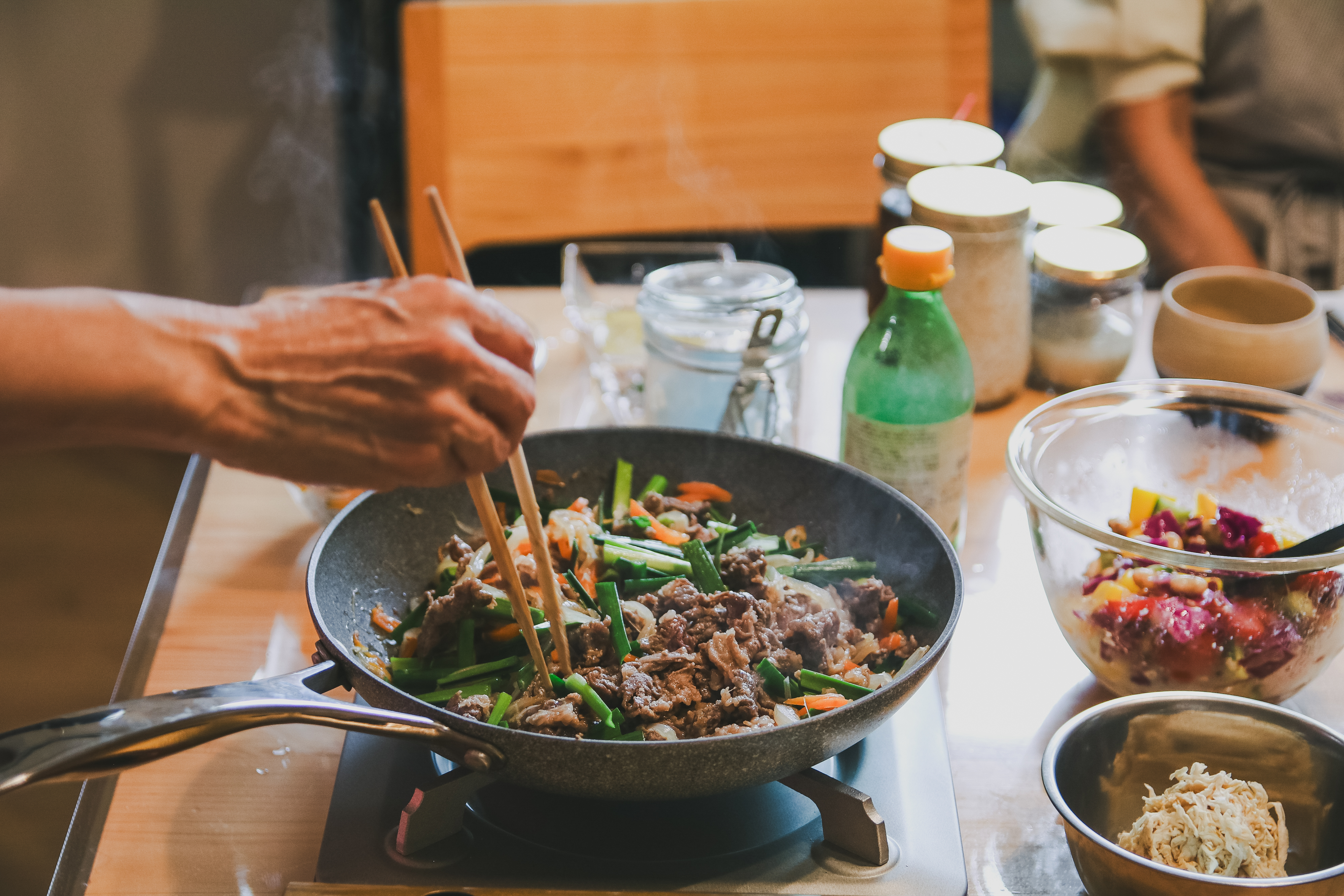 A gentle way of living with homemade salt koji and soy-sauce koji / Making a lunch full of koji recipes, with recipes to take home