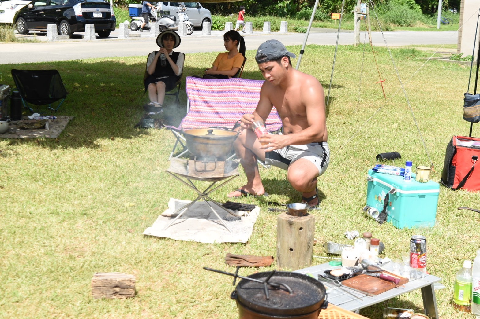 【中南部】プライベートビーチでBBQ🍖
＜フォトフレーム付き＞ / 沖縄本島のプライベートビーチでBBQ🍖