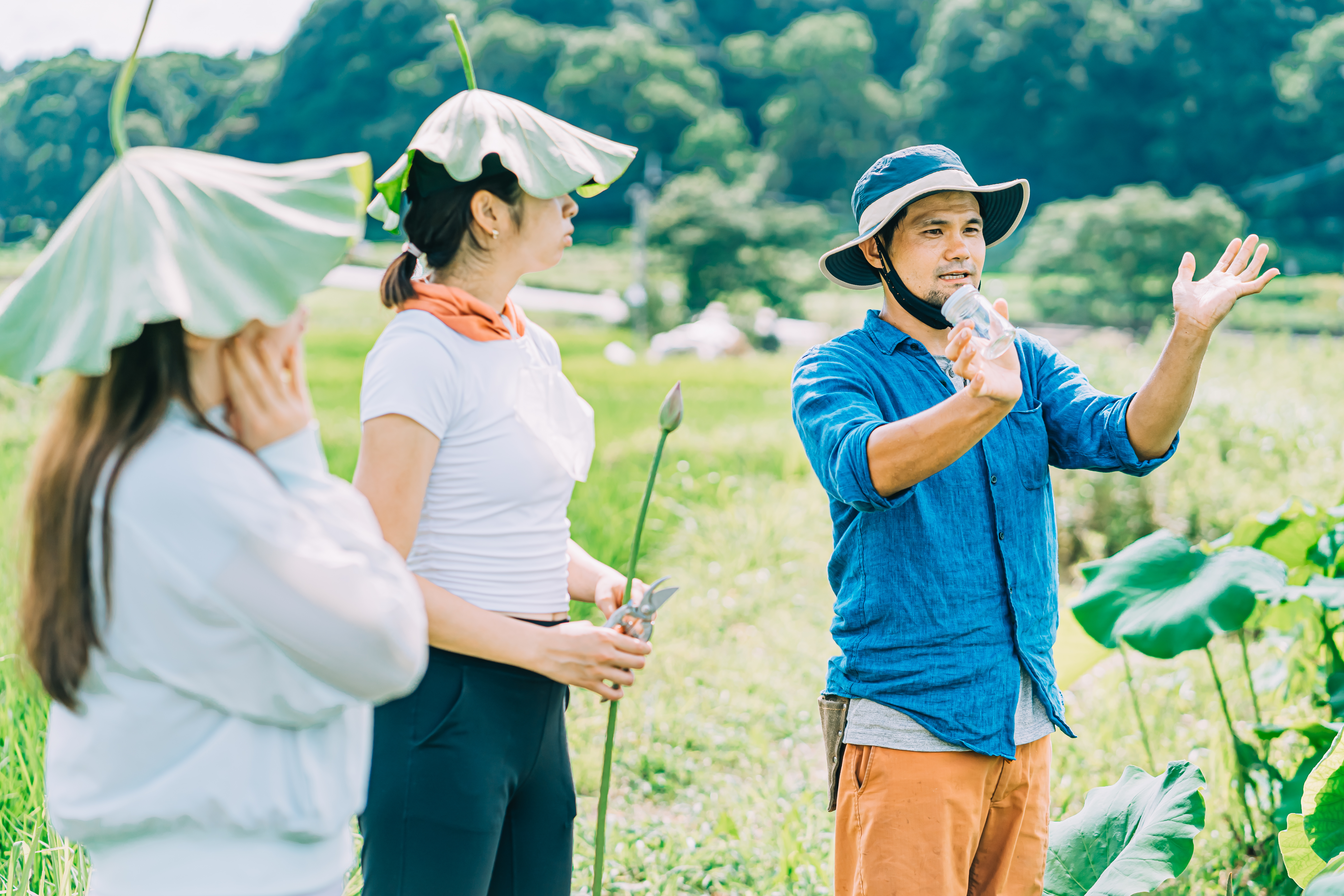 オーガニック農家の暮らしに溶け込む
里山流の贅沢スローライフ旅 / ローカルフレンドの迫ちゃんってどんな人？