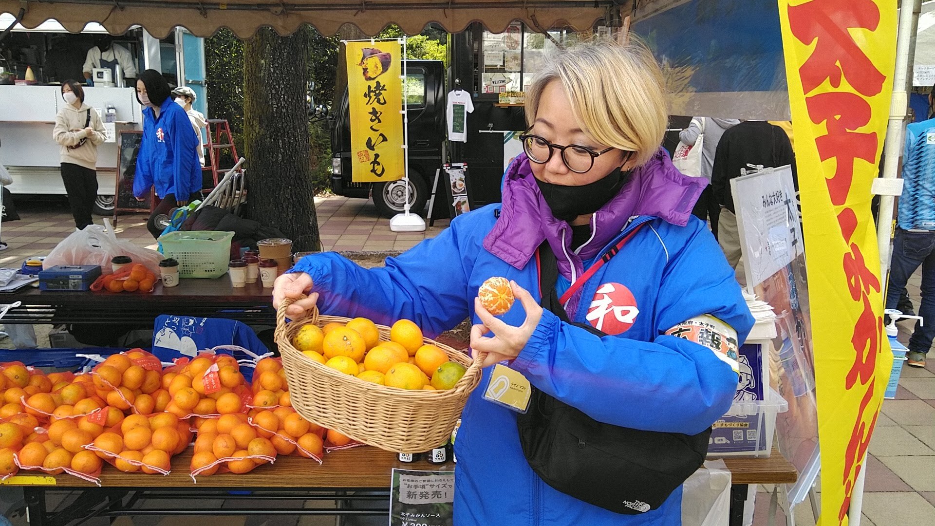 人懐っこい太子町の人たちと過ごす