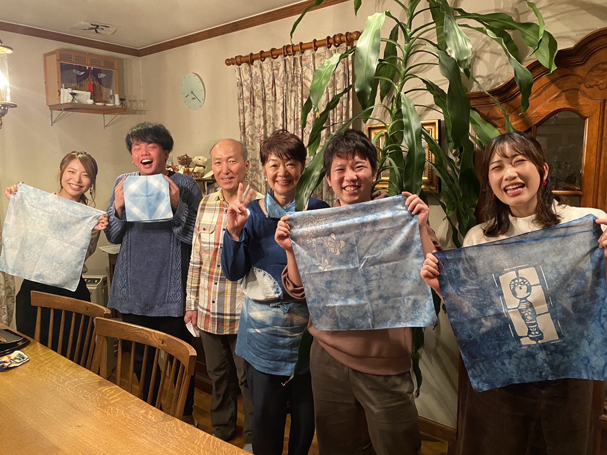 【札幌】地元ならではの藍染体験＆
札幌の母と郷土料理作りの旅
＜藍染体験・夕食付き＞