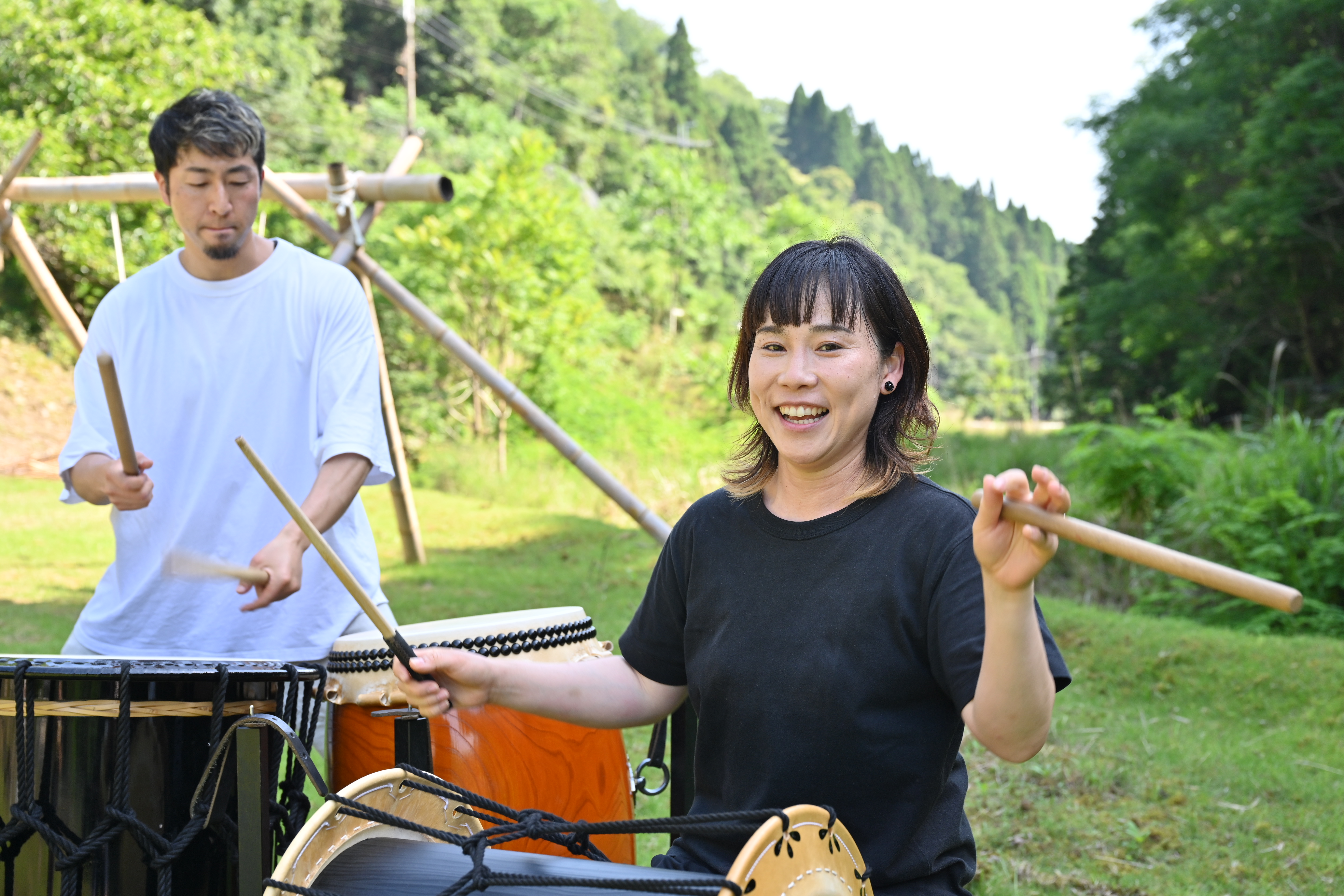 世界を舞台に活躍する奏者と山里で楽しむ和太鼓ワークショップ / 講師の演奏も聴けちゃいます♪