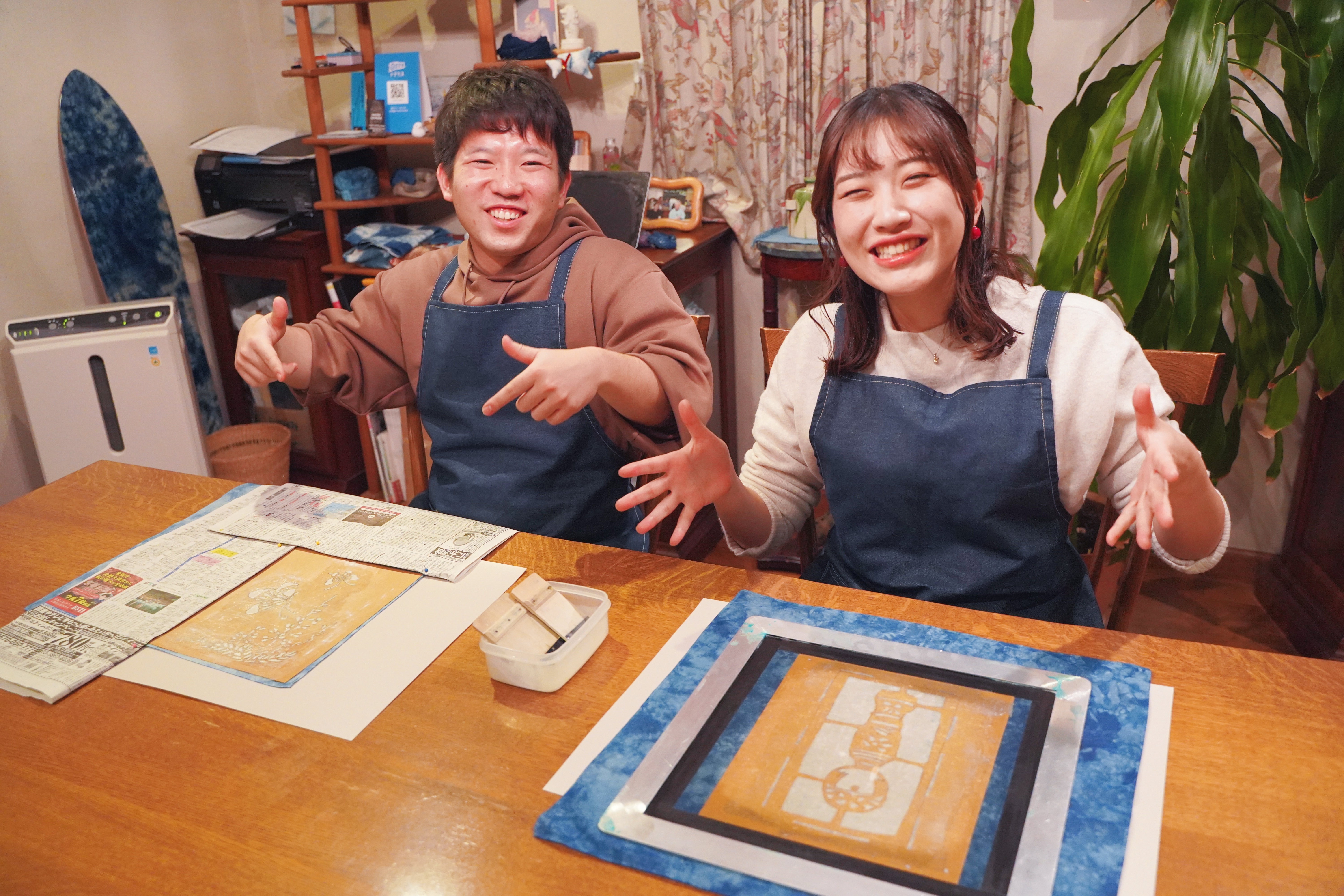 【札幌】地元ならではの藍染体験＆
札幌の母と郷土料理作りの旅
＜藍染体験・夕食付き＞ / 本別町の藍を使った”藍染”