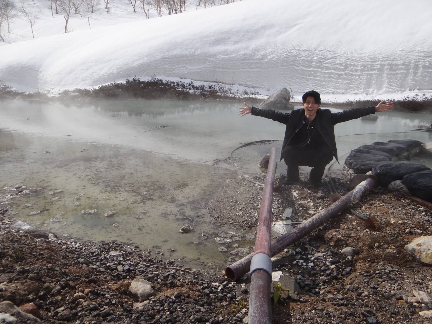 【ニセコ】名水を使ったうどんと穴場秘湯を探訪旅＜昼食・温泉付き＞ / 源泉かけ流し♨
山奥の穴場秘湯で極楽チルタイム