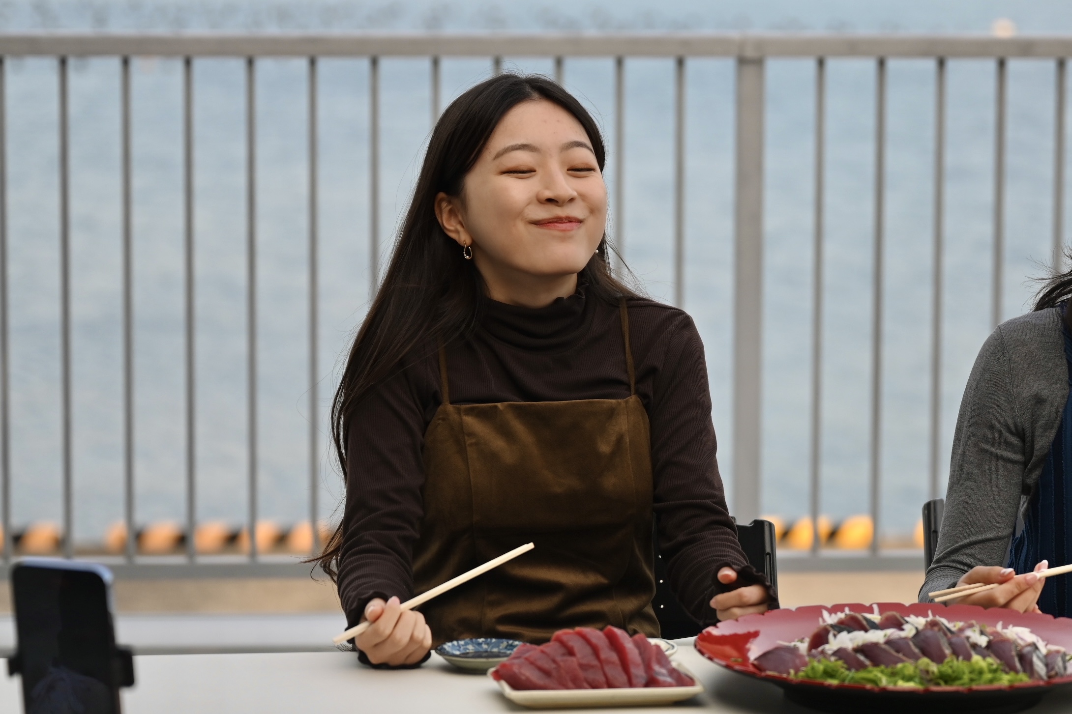 Comparing three bonito dishes