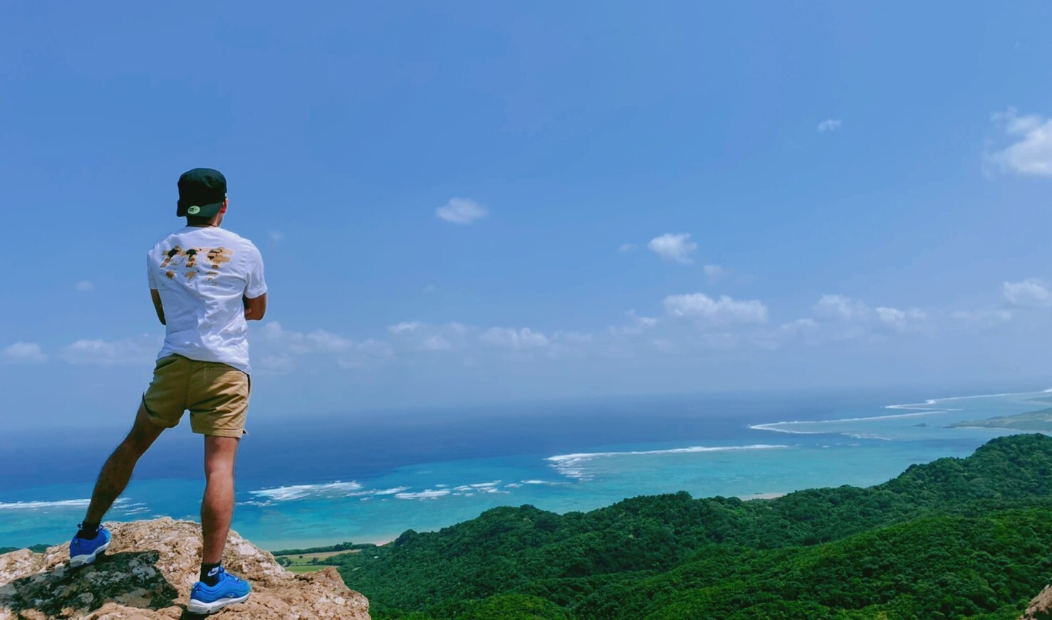 Climbing Nosoko Mape for a 360-degree view